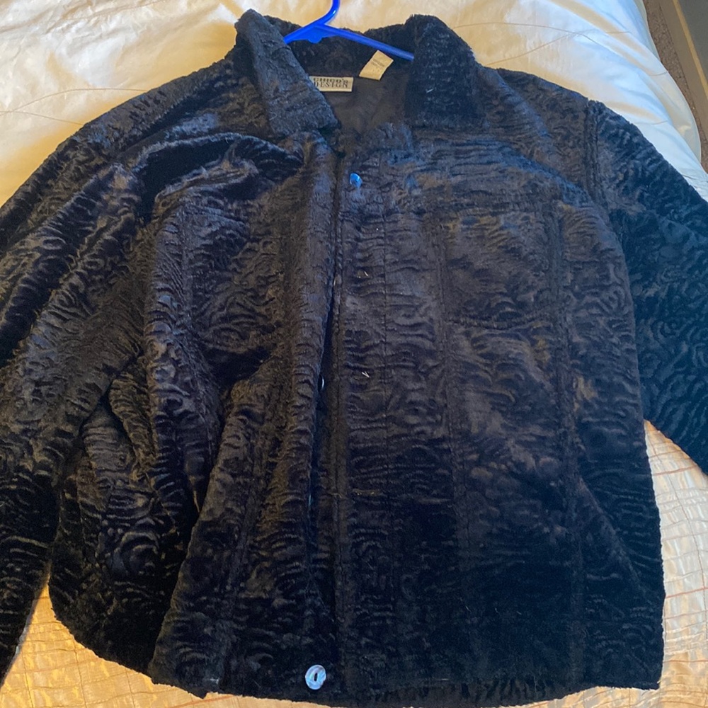 Chicos beautiful crushed velvet jacket